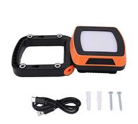Luz de trabajo recargable de color naranja luces de inundación LED LED Plegable Plegado Luz de trabajo Universal para motocicleta