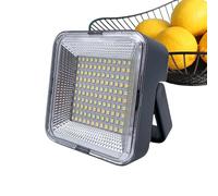 Luz De Trabajo Recargable | Luz LED Exterior Para Camping - Linterna Pequeña Impermeable De Energía Solar Para Taller Reparación Coche Obra Uso En Garaje Aventura