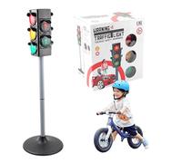 Luz de tráfico, Juguete de semáforo, Manual de luz de Parada de 27 Pulgadas/Modos automáticos de semáforo lámpara de semáforo con luz & Altura de Sonido Flight de tráfico Realista Juguetes educativos