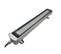 Luz de tubo de taller LED, 8W 10W 15W 20W 30W Lámpara de panel tri-prueba CNC Máquinas herramientas Iluminación de garaje AC/DC para máquinas herramienta de torno(20w,DC 24V-36V)