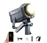 Luz de Video, COLBOR CL220 220W Lite Luz Continua Fotografia Bicolor 2700k-6500K CRI97+ 52700Lux@1m COB Lámpara Studio con Montura Bowens App 10 Efectos de Iluminación【Bolsa y Reflector NO Incluidos】