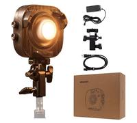 Luz de Video LED COB compacta Amaran Halo 60x de 60 W, CCT 2700 K - 6500 K, Montura Bowens, luz Continua, 9 Efectos, Control por aplicación para fotografía, Fabricada por Aputure