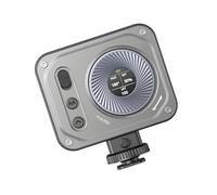 Luz de video LED portátil de 2500 K 6500 K, luz de relleno ajustable para creación de contenido y proyectos de fotografía CR≥95