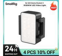 SmallRig Luz de vídeo LED RGBWW para DJI Osmo Pocket 3