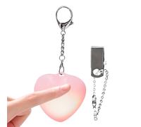 Luz Del Corazón Resplandor Bolso - 5.25x3x2.2cm Luz Bolso Del Corazón | Lámpara LED Para Boslso | Lámpaara Recargable Y Con Sensor Táctil Para Mujer, Lámpara De Bolsso Con Forma De Amor, Novi