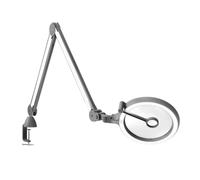 Luz del día D25100 lupa lámpara 1 ¾ x Crystal Clear 4 paso de la lente 60 LED Dimmer