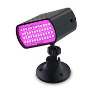 Luz del disco, 48 LED a todo color de luz estroboscópica luces intermitentes de sonido Control de luces del escenario propicio for la fiesta de boda cubierta de DJ barra KTV MXCZZ (Color : Color)