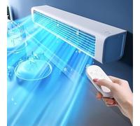 Luz del Ventilador del Techo de 5W, Motor de 3 velocidades DC, Flujo de Aire Reversible, led Regulable, susurro silencioso, Control Remoto, Perfil bajo para Dormitorio Dormitorio