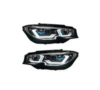 Luz delantera compatible con BMW Serie 3 2020-2022 G20 G28 Actualización Adaptativa 4 Casi 8 Conjunto de faros delanteros de haz largo Luces de giro de señal de giro for automóvil