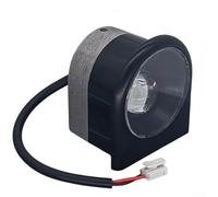 Luz delantera de scooter eléctrico ABS para Xiaomi 4 Pro Safe | Haz LED brillante, seguridad de conducción nocturna, visibilidad de camino claro, se adapta a Xiaomi 4 Pro, uso duradero