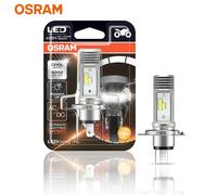 Luz Delantera LED Osram HS1 LEDriving para Motocicleta, 10/10W 12V PX43T AC/DC, Bombilla para Moto, 6000K Blanco Frío, Paquete Blister 7685CW