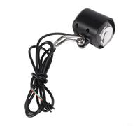Luz delantera LED para bicicleta eléctrica, plástico ABS 36-60V | E-scooter Ciclismo Viaje, Iluminación Brillante Paseo Seguro, Jinetes Adultos, Material