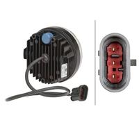 HELLA 2PT 009 599-141 LED-Luz diurna - 90mm - 12/24V - redondo - Color de tulipa: transparente - Color LED: blanco - Cable: 500mm - Conector: AMP - derecha - Cant.: 1