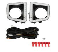 Luz Diurna LED de Brilluxa, un par de lámparas de Funcionamiento de 12V Compatible con Tundra 2014-2021, reemplazo de señal de Giro DRL Derecha Izquierda