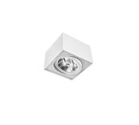 Luz downlight CHLOE AR111 GU10 145x145x100 blanco SLIP005038