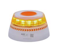 Luz Emergencia Coche Homologado DGT Geolocalización - V16 homologada dgt Exigible a Partir de 2026 - Baliza Conectada con DGT 3.0 - Imán Resistente - Plan de Datos Incluido