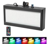 Luz estroboscópica a todo color, 270 luces LED estroboscópicas atómicas con control remoto para fiesta
