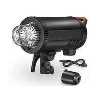 Luz estroboscópica de Flash de Estudio de sincronización de Alta Velocidad de 600 W 1/8000 s, inalámbrico Integrado de 2,4 G + Bombilla LED de Modelado de 40 W para fotografía de Estudio(Kit 2)