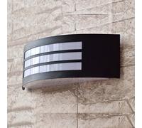 Luz Exterior Impermeable En Negro IP44 Antideslumbrante Para Pared Casa Fachada