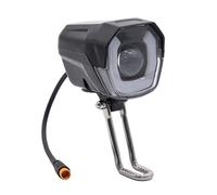 ✅Luz Faro Led Delantero con Bocina Patinete Eléctrico Smartgyro Speedway / Rockway / Crossover / Zwheel Zrino / Bicicleta / Universal 12-80V - Piezas Patineta, Repuestos, Recambios Patin, Monopatín,