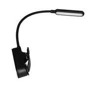 Luz flexo LED recargable 5W, diseño práctico, luz ajustable, ideal para lectura y oficinas.