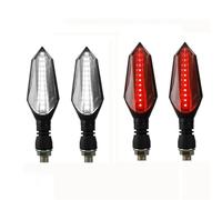 Luz Freno Luz De Intermitente para Motocicleta para TDM 900, Xmax, NMAX 155; Keeway RKF 125, 200 - Luz Indicadora Universal para Scooter Semáforo De Parada(Color 8)