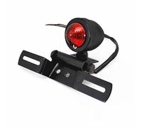 Luz Freno Moto Luz Trasera Universal para Motocicleta Luz De Freno Luz De Freno Soporte para Placa De Matrícula