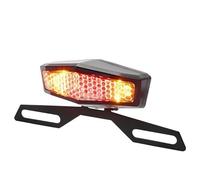 Luz Freno Moto Luz Trasera Universal para Motocicleta Luz Trasera De Freno Luz De Freno Soporte De Lámpara De Placa De Matrícula