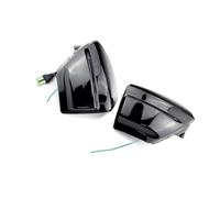 Luz Giro Señal Coche Compatible Con Ford Para C-Max 2011-2015 2016 2017 2018 2019 Luz De Señal De Giro Para Espejo Retrovisor Repetidor De Lámpara Indicadora(Blue-Yellow)