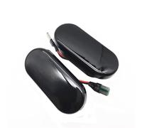 Luz Giro Señal Coche Compatible Con Seat Para Toledo Para Leon 1M 2000 2001 2002 2003 2004 2005 2006 Luces De Posición Laterales Luz De Señal De Giro Fluida 2 Piezas(Smoked black)