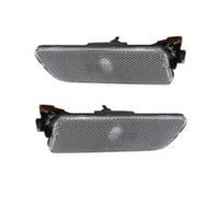 Luz Giro Señal Coche Compatible Con Vw Para Golf MK4 1999-2002 2003 2004 2005 Luces De Posición Laterales Delanteras Luces De Giro Intermitentes 2 Unidades(Gray)