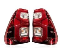 Luz Giro Señal Coche Para T&oyota Para Hilux Para Revo 2015-2021 Luces Traseras De Coche Lámpara De Freno Para Luz Trasera De Marcha Atrás 1 Par(Red Cover)