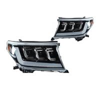 Luz Giro Señal Coche Para T&oyota Para Land Para Cruiser LC200 2008-2015 Faro De Estilo De Coche Lente De Proyector DRL Faros Delanteros Automotrices