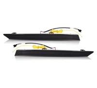 Luz Giro Señal Coche Para T&oyota Para RAV4 2019 2020 2021 Luz De Señal De Giro Indicador De Espejo Lateral 2 Uds Luz De Rejilla Luces De Circulación Diurna(Smoked Lens)