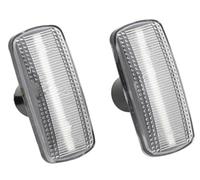 Luz Indicador Espejo Para Jeep Para Compass Para Grand Para Cherokee Para Liberty Para Patriot Para Commander Luces LED Dinámicas Señal Giro Posición Lateral Intermitentes Laterales(Dynamic Crystal)