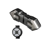 Luz Indicadora de de Bicicleta Inalámbrica con Control Remoto, Luz Trasera LED Inteligente para Montar de Noche