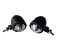 Luz Indicadora De Giro Tipo Bala para Dyna Softail XL Rat Cafe Racer Chopper Old School Bobber Vintage Retro Bike