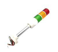 Luz indicadora de LED de 24V, lámpara de señal, luces de advertencia piloto de trabajo, zumbador Sinyal Lambası TD50