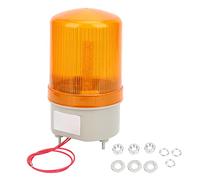 Luz Indicadora de Rotación de Luz de Advertencia de 24 V CC, Luz de Advertencia, Luz LED de Lámpara, Luz Indicadora Industrial Brillante Giratoria, Luz Estroboscópica de Emergencia (Amarillo)