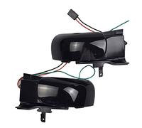 Luz indicadora dinámica LED para Espejo retrovisor Izquierdo y Derecho de VW Touran 1T1 1T2 2003 2004 2005 2006 2007 2009 (Azul-Amarillo)