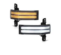 Luz Indicadora Espejo Retrovisor Para Para Silverado 1500 2014 2015-2018 Camioneta LED Lámpara Espejo Lateral Señal Giro Dinámica Luces Estacionamiento Blancas