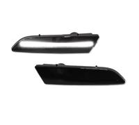 Luz Indicadora Giro para Chrysler para Crossfire 2004 2005 2006 2007 2008 Coupe Luz Posición Lateral Delantera Y Trasera Señal Giro Estacionamiento 5097519AA Luz Señal Giro(B 2pc Front Amber)