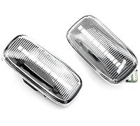 Luz indicadora lateral del guardabarros del coche Luz de señal giro dinámica para coche, indicador lateral lámpara guardabarros, para Nissan Maxima Almera, para Pulsar N15 Cefiro A32 1995-2000