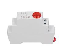 Luz Indicadora LED de Riel DIN AC DC 230 V Ahorro de Espacio Fácil Instalación Material de PC Adecuado Multiusos con Tamaño Compacto para Líneas Eléctricas de Telecomunicaciones
