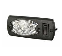 Luz Interior 24 V 1,2 W LED Transparente HELLA para u.a. TEREX, 5 LEDs