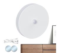 Luz Interior Con Sensor De Movimiento | Lámpara LED Recargable De 2 Niveles - Luces Magnéticas Para Gabinetes,Para Uso En Bajo Gabinete, Cocina, Armario, Dormitorio, Baño, Pasillo, Y La Pared