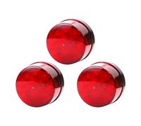 Luz intermitente de emergencia multiusos, construcción impermeable, 12 V, bajo consumo de energía, fijación rápida para zonas de peligro, luz de advertencia montada en camión