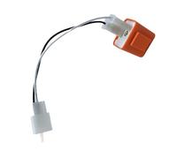 Luz Intermitente De Motocicleta Relè De 2 Pines, Conector Adaptador De Relé Para El Punto De Inflexión, Cables De Cobre De Conexión Rápida, Accesorios De Motocicletas Para Indicadores Direccionales Co