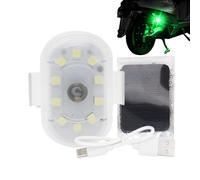 Luz intermitente, lámpara LED de 7 colores, luces de advertencia de alto brillo para coche, camión, automóvil, sedán, bicicleta, scooter, SUV, dron, vuelo nocturno, montar al aire libre