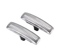Luz Intermitente Lateral Compatible Con Land Para Rover Para Discovery 3 2005 2006 2007 2008 2x Intermitentes Dinámicos Para Espejos Laterales De Coche Piezas De Repuesto Para Luces De Giro(Clear)